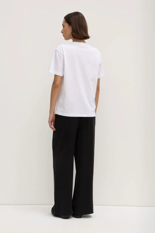 Women’s Organic Base Tee - White - Tshirts - Assembly Label - The Soho Movement