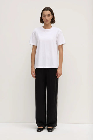 Women’s Organic Base Tee - White - Tshirts - Assembly Label - The Soho Movement