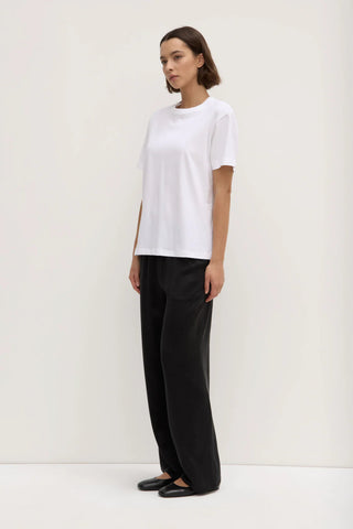Women’s Organic Base Tee - White - Tshirts - Assembly Label - The Soho Movement