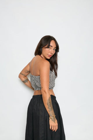 Zara Boobtube - Gingham - The Soho Movement - The Soho Movement