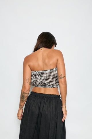 Zara Boobtube - Gingham - The Soho Movement - The Soho Movement