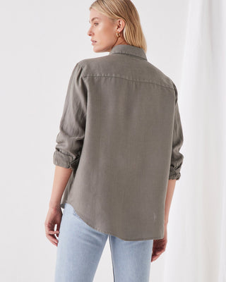 Xander Linen Shirt - Sage