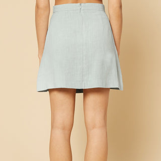 Blair Mini Skirt - Ice