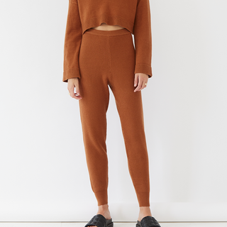Solace Knit Lounge Pant - Toffee
