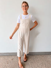 Load image into Gallery viewer, Pinafore Jumpsuit - Natural
