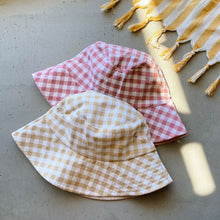 Load image into Gallery viewer, Gingham Bucket Hat
