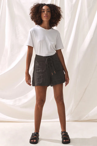 The Balia Shorts - Charcoal