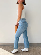 Load image into Gallery viewer, Dusters Bootcut Crop - Salty Blue
