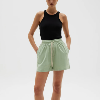 Juni Organic Jersey Short - Teal Green