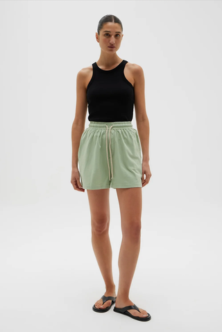 Juni Organic Jersey Short - Teal Green