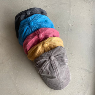 Acid Washed Cap - All Colours - Hats - The Soho Movement - The Soho Movement