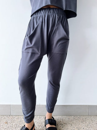 Active Trackpant - Steel - Pants - The Soho Movement - The Soho Movement