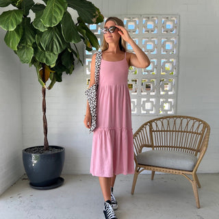 Bella Midi Dress - Dusk - Dresses - The Soho Movement - The Soho Movement