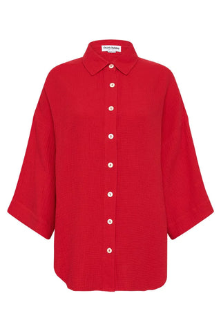 Harlow Shirt - Red