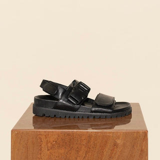 Citta Sandal - Black - Slides - James Smith - The Soho Movement
