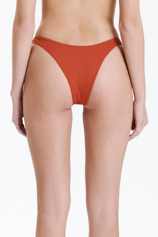 Classic Cheeky Bikini Brief - Rooibos - Swimwear - Nude Lucy - The Soho Movement