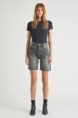 Classic Cutoff Short - 90s Black - Denim Shorts - Rollas - The Soho Movement
