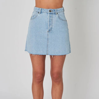 Classic Mini skirt - Nina Blue - Rollas - The Soho Movement