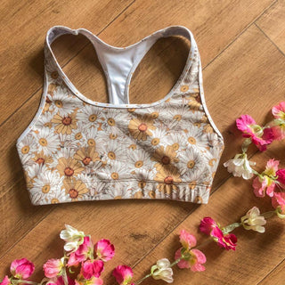 Crop Bra - Daisy - Activewear - Flow Yogawear - The Soho Movement