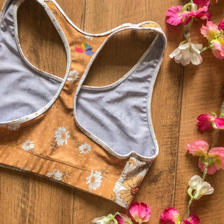 Crop Bra - Daisy - Activewear - Flow Yogawear - The Soho Movement