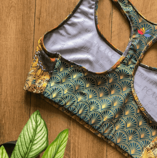 Crop Bra - Wild & Free - Activewear - Flow Yogawear - The Soho Movement