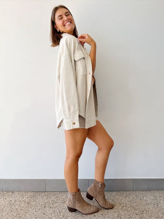 Dee Boot - Sand Suede - Human Premium - The Soho Movement