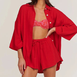 Harlow Short - Red - Charlie Holiday - The Soho Movement