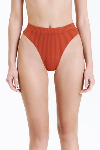 High Rise Brief - Rooibos - Swimwear - Nude Lucy - The Soho Movement