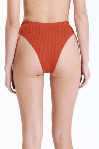 High Rise Brief - Rooibos - Swimwear - Nude Lucy - The Soho Movement