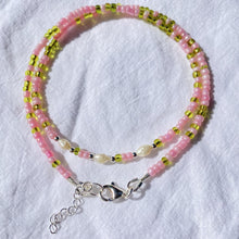 Load image into Gallery viewer, Bubblegum Pink Necklace with Freshwater Pearls
