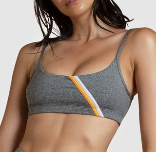 In Motion Crop - Grey - Activewear - First Base - The Soho Movement