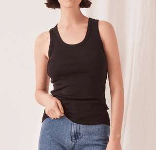 Kai Rib Tank - Black - Tank - Assembly Label - The Soho Movement