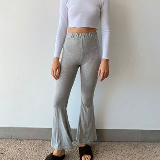 Kayla Flares - Grey - Pants - The Soho Movement - The Soho Movement