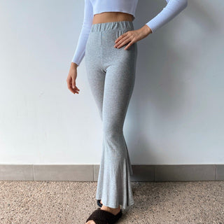 Kayla Flares - Grey - Pants - The Soho Movement - The Soho Movement
