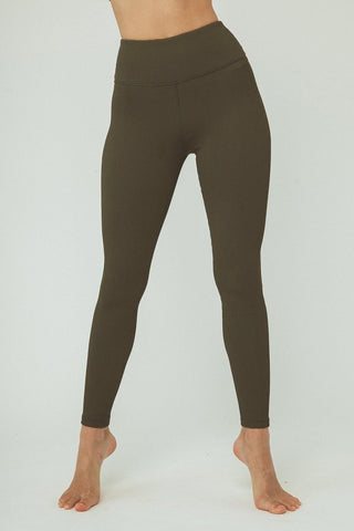Mya Legging - Dark Olive - Activewear - Arcaa Movement - The Soho Movement