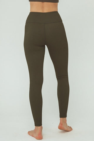 Mya Legging - Dark Olive - Activewear - Arcaa Movement - The Soho Movement