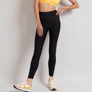 Origin Full Length Legging - Black & Orange - Activewear - First Base - The Soho Movement
