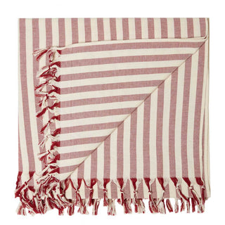 Palm Cove Blanket Towel - Burgundy - Beach Towels - Mayde Towels - The Soho Movement