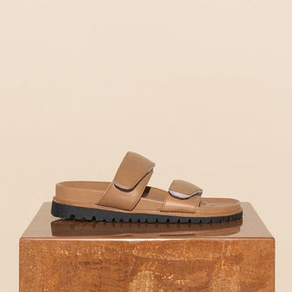 Ponza Slide - Island Tan - Shoes - James Smith - The Soho Movement