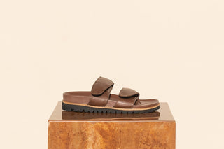 Ponza Slide - Vintage Brown - James Smith - The Soho Movement