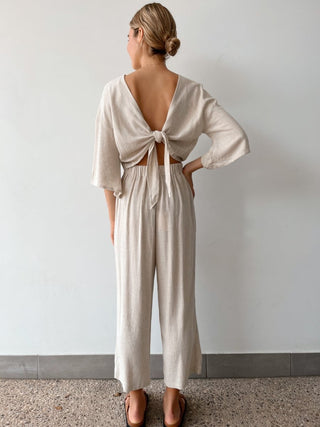Pretty Woman Top - Oat - Shirts & Tops - The Soho Movement - The Soho Movement