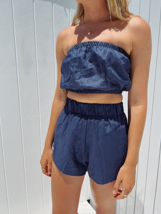 Raw Short - Navy - The Soho Movement - The Soho Movement