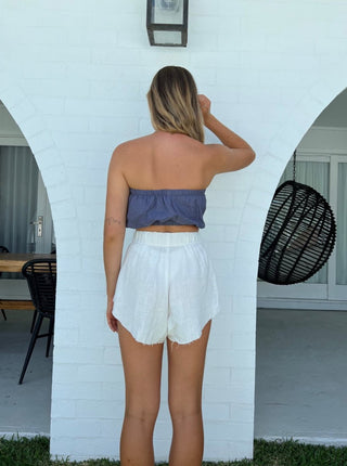 Raw Short - White - The Soho Movement - The Soho Movement