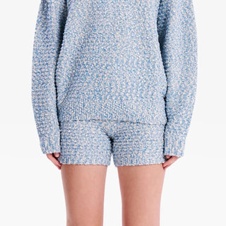 Ria Knit Shorts - Sodalite - Nude Lucy - The Soho Movement
