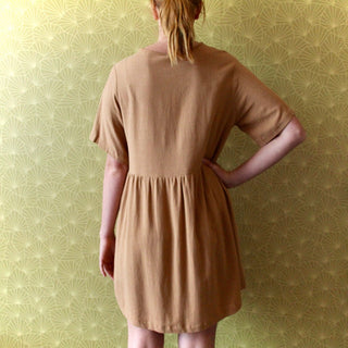 Soho Smock Dress - Camel