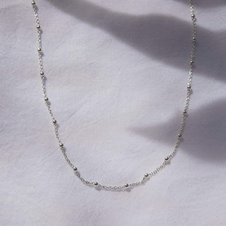 Silver Ball Chain Necklace - Necklaces - Divine Creatures - The Soho Movement