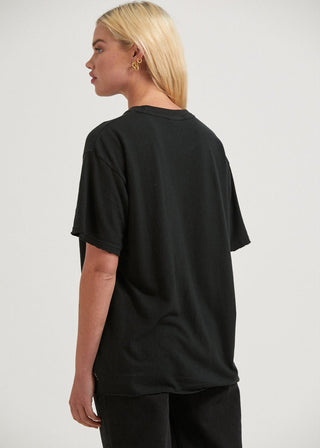 Slay Hemp Oversized Tee - Black - Tee - Afends - The Soho Movement
