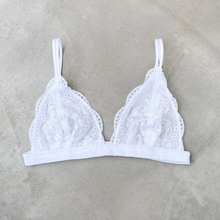 Soho Bralette - White - Intimates - The Soho Movement - The Soho Movement
