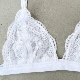 Soho Bralette - White - Intimates - The Soho Movement - The Soho Movement