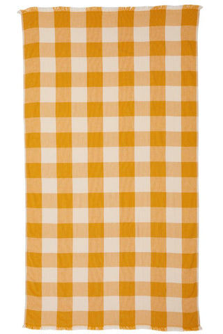Sunshine Towel - Mustard - Beach Towels - Mayde Towels - The Soho Movement